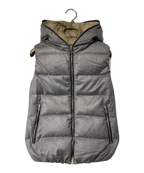 DUVETICA（デュベティカ）DUVETICA (デュベティカ) ダウンベスト グレー サイズ:38の古着・服飾アイテム