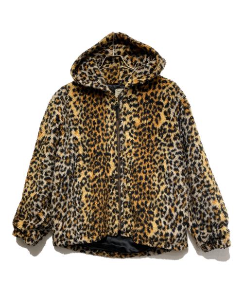 STYLE EYES（スタイルアイズ）STYLE EYES (スタイルアイズ) レオパード ファー ジップパーカー マルチカラー サイズ:38の古着・服飾アイテム