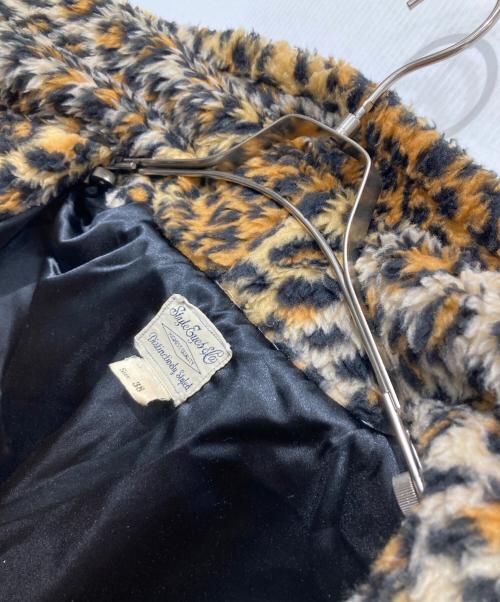 STYLE EYES（スタイルアイズ）STYLE EYES (スタイルアイズ) レオパード ファー ジップパーカー マルチカラー サイズ:38の古着・服飾アイテム