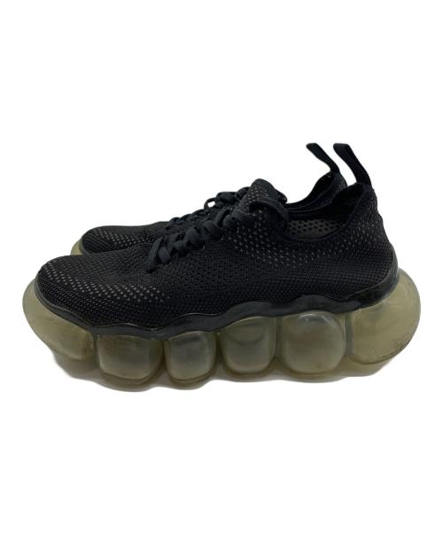 Mikio Sakabe（ミキオサカベ）Mikio Sakabe (ミキオサカベ) grounds (グラウンズ) MIKIO SAKABE　grounds　エアソールスニーカー ブラック サイズ:不明の古着・服飾アイテム