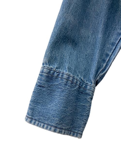 seven by seven（セブンバイセブン）seven by seven (セブンバイセブン) Wrangler (ラングラー) REWORK WESTERN SHIRTS インディゴ サイズ:Lの古着・服飾アイテム