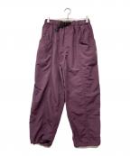 South2 West8サウスツー ウエストエイト）の古着「Belted Center Seam Pant」｜パープル