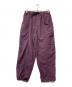 South2 West8（サウスツー ウエストエイト）の古着「Belted Center Seam Pant」｜パープル