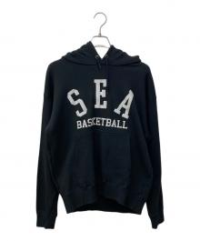 WIND AND SEA（ウィンダンシー）の古着「プルオーバーパーカー」｜ブラック