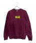 IRAK（アイラック）の古着「Box Logo Crewneck Sweatshirt」｜バーガンディー
