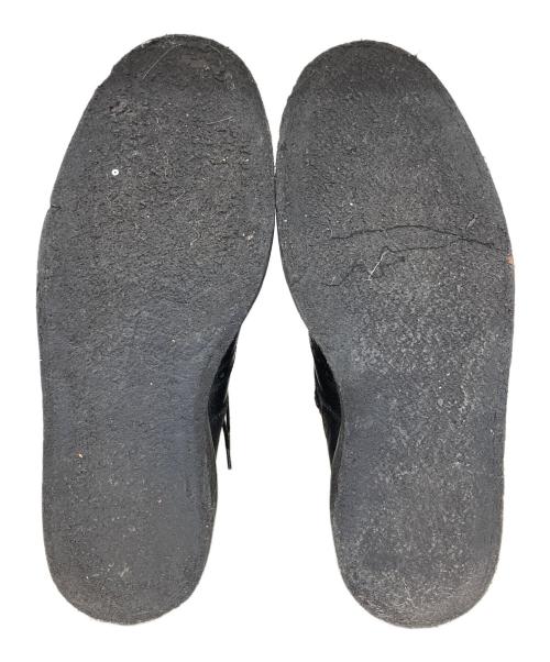 foot the coacher（フットザコーチャー）foot the coacher (フットザコーチャー) サイドジップウィングチップレザーブーツ ブラック サイズ:8 2/1の古着・服飾アイテム