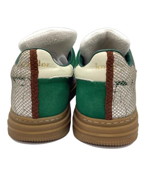 KOLOR（カラー）KOLOR (カラー) ルチマテリアル ローカットスニーカー グリーン サイズ:表記無しの古着・服飾アイテム