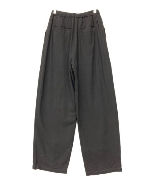 CLANE（クラネ）CLANE (クラネ) BELTED LOOSE STRAIGHT PANTS ブラック サイズ:1 未使用品の古着・服飾アイテム