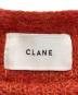 中古・古着 CLANE (クラネ) BOAT NECK MOHAIR OVER KNIT TOPS レッド サイズ:ＳＩＺＥ１：6000円