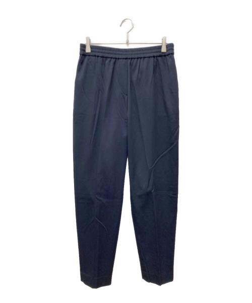 icB（アイシービー）icB (アイシービー) ウォームサテン ドロストパンツ PRCYCW0510 ネイビー サイズ:4の古着・服飾アイテム