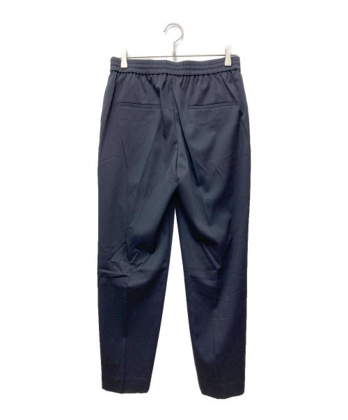 icB（アイシービー）icB (アイシービー) ウォームサテン ドロストパンツ PRCYCW0510 ネイビー サイズ:4の古着・服飾アイテム