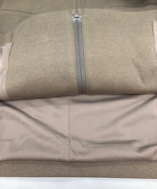 icB（アイシービー）icB (アイシービー) コットンダンボールブルゾン ブラウン サイズ:Sの古着・服飾アイテム