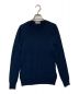 JOHN SMEDLEY（ジョンスメドレー）の古着「クルーネックニット」｜ネイビー