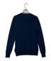 JOHN SMEDLEY (ジョンスメドレー) クルーネックニット ネイビー サイズ:M：5000円