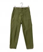 eclatエクラ）の古着「ベイカーパンツ」｜オリーブ