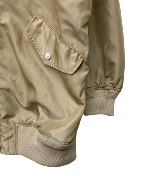 Noble（ノーブル）Noble (ノーブル) MA-1ロングブルゾン ベージュ サイズ:-の古着・服飾アイテム