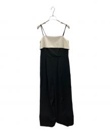 Apuweiser-riche（アプワイザーリッシェ）の古着「ベアサロペット」｜ブラック