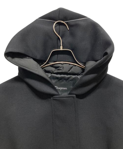 Diagram（ダイアグラム）Diagram (ダイアグラム) ボンディングキルトパーカー ブラック サイズ:36の古着・服飾アイテム