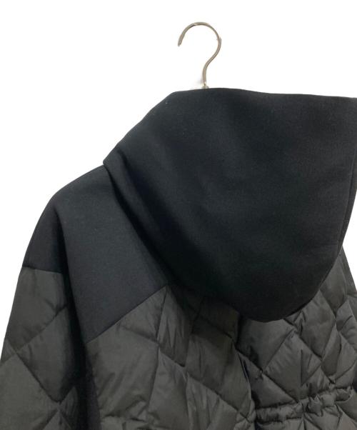 Diagram（ダイアグラム）Diagram (ダイアグラム) ボンディングキルトパーカー ブラック サイズ:36の古着・服飾アイテム