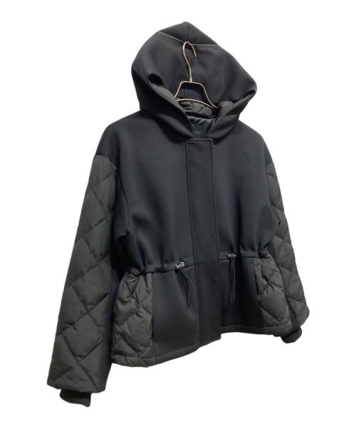 Diagram（ダイアグラム）Diagram (ダイアグラム) ボンディングキルトパーカー ブラック サイズ:36の古着・服飾アイテム