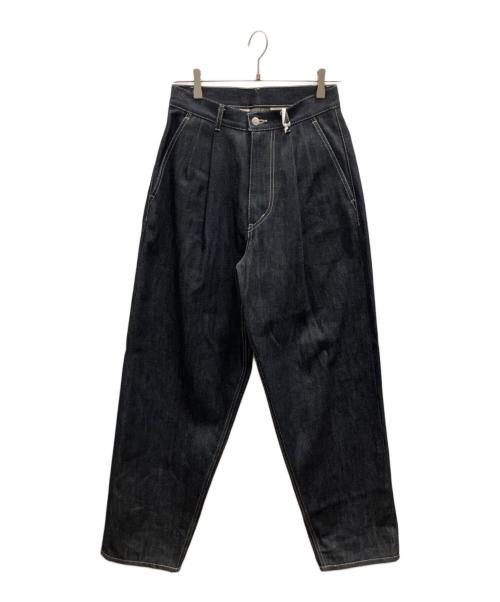Graphpaper（グラフペーパー）Graphpaper (グラフペーパー) Selvage Denim Two Tuck Tapered Pants インディゴ 未使用品の古着・服飾アイテム