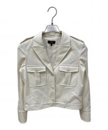 theory（セオリー）の古着「Textured GAB BXY Military JKT」｜ホワイト
