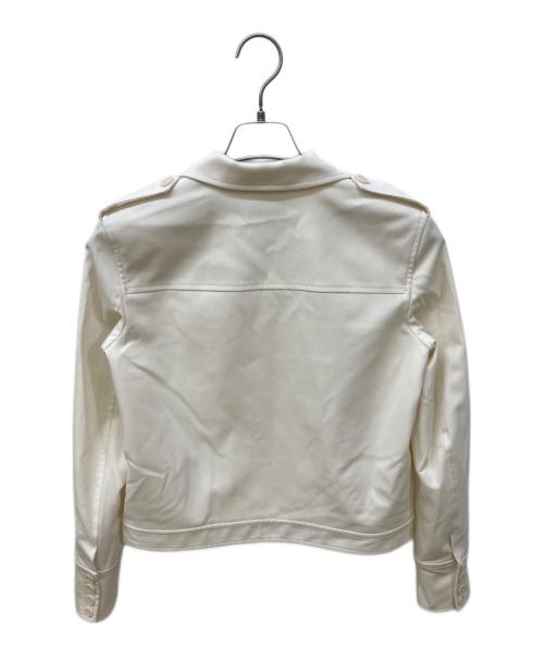 theory（セオリー）theory (セオリー) Textured GAB BXY Military JKT ホワイトの古着・服飾アイテム