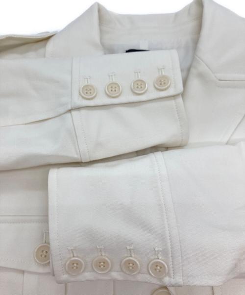 theory（セオリー）theory (セオリー) Textured GAB BXY Military JKT ホワイトの古着・服飾アイテム