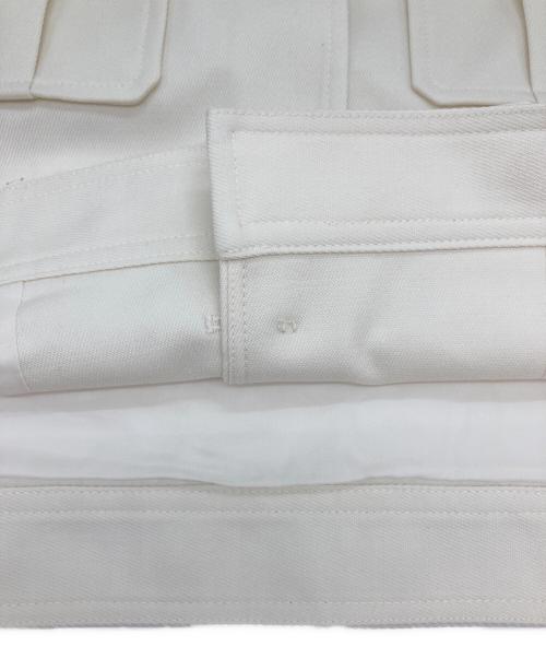 theory（セオリー）theory (セオリー) Textured GAB BXY Military JKT ホワイトの古着・服飾アイテム