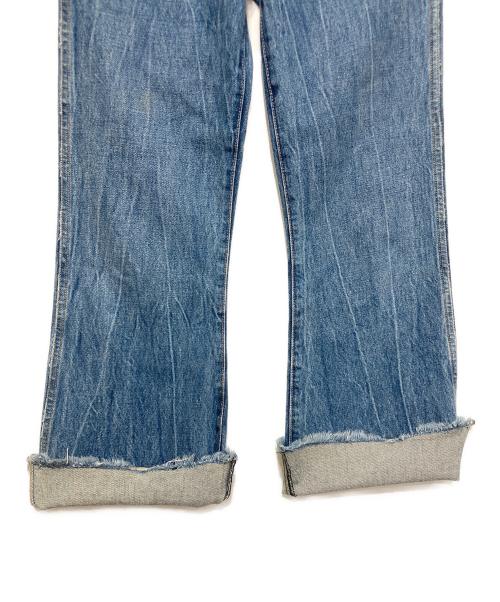 KHAITE（ケイト）KHAITE (ケイト) GABBIE JEAN インディゴ サイズ:26の古着・服飾アイテム