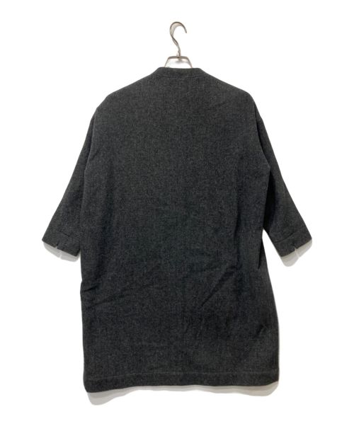 NO CONTROL AIR（ノーコントロールエアー）NO CONTROL AIR (ノーコントロールエアー) ウールコート グレー サイズ:XSの古着・服飾アイテム