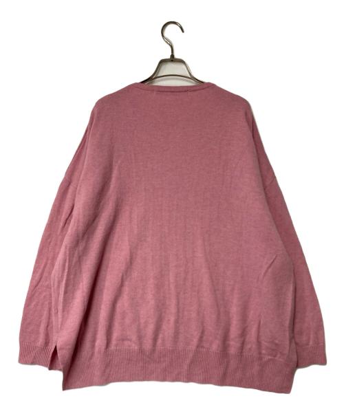 FRAMeWORK（フレームワーク）FRAMeWORK (フレームワーク) オーバーサイズクルーネックプルオーバー ピンク サイズ:-の古着・服飾アイテム