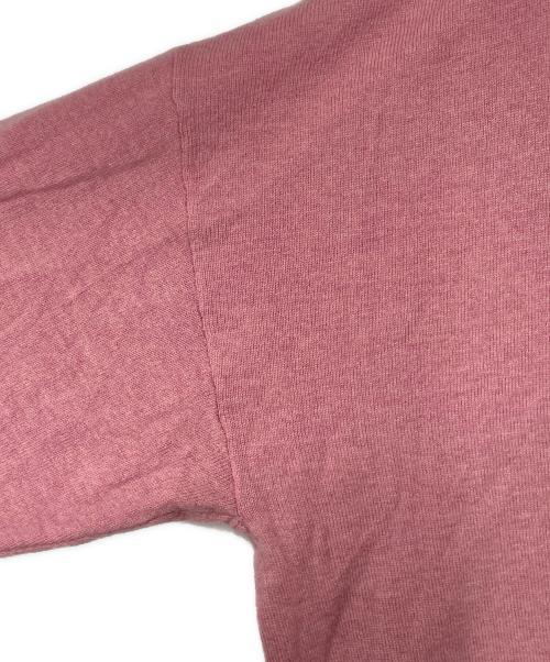 FRAMeWORK（フレームワーク）FRAMeWORK (フレームワーク) オーバーサイズクルーネックプルオーバー ピンク サイズ:-の古着・服飾アイテム