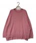 FRAMeWORK（フレームワーク）の古着「オーバーサイズクルーネックプルオーバー」｜ピンク