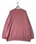 FRAMeWORK (フレームワーク) オーバーサイズクルーネックプルオーバー ピンク サイズ:-：5000円