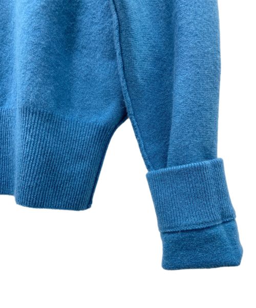 extreme cashmere（エクストリーム カシミア）extreme cashmere (エクストリーム カシミア) BLOUSONカーディガン ブルー サイズ:-の古着・服飾アイテム