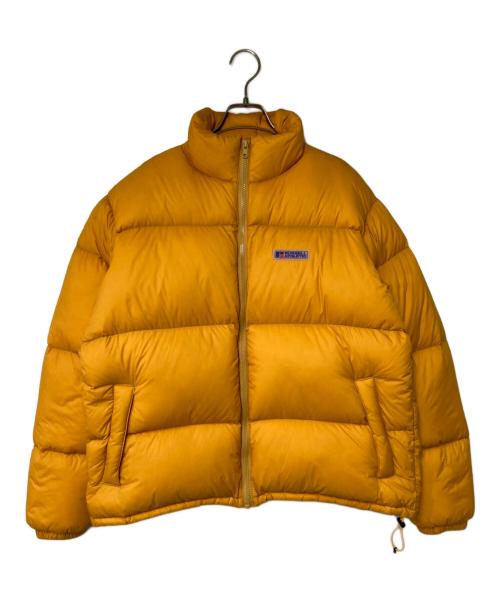 RUSSELL ATHLETIC（ラッセルアスレチック）RUSSELL ATHLETIC (ラッセルアスレチック) STAND COLLAR DOWN JACKET オレンジ サイズ:Mの古着・服飾アイテム