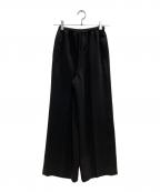 UNITED ARROWSユナイテッドアローズ）の古着「Willow イージー ワイド パンツ」｜ブラック