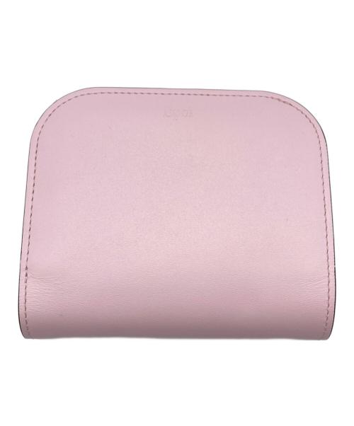 epoi（エポイ）epoi (エポイ) ゼロサン がま口二つ折り財布 ピンクの古着・服飾アイテム