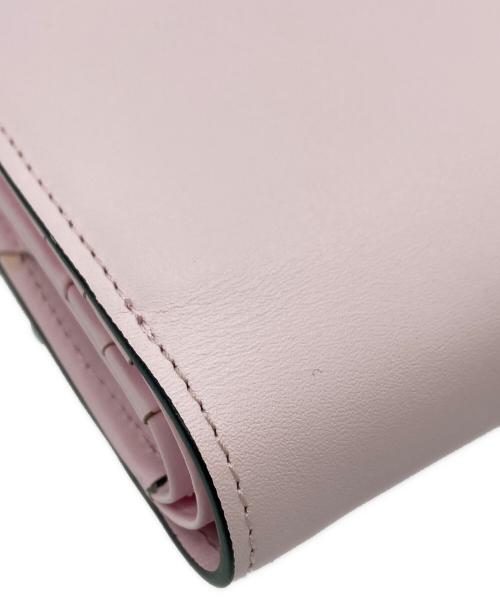 epoi（エポイ）epoi (エポイ) ゼロサン がま口二つ折り財布 ピンクの古着・服飾アイテム