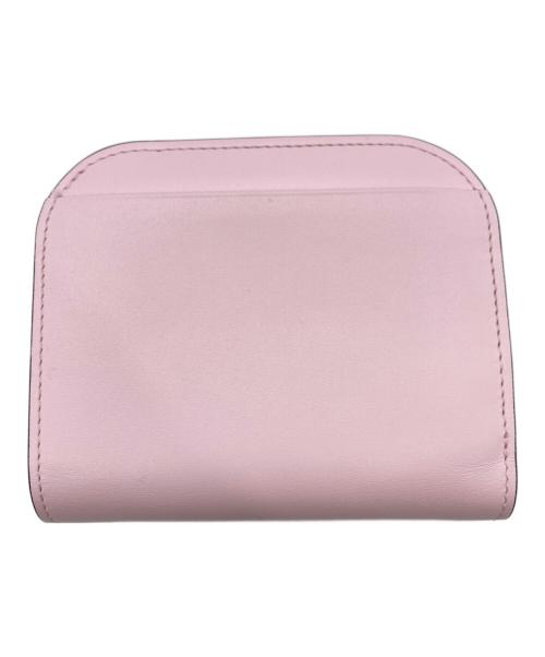 epoi（エポイ）epoi (エポイ) ゼロサン がま口二つ折り財布 ピンクの古着・服飾アイテム