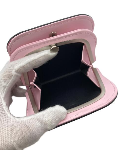 epoi（エポイ）epoi (エポイ) ゼロサン がま口二つ折り財布 ピンクの古着・服飾アイテム