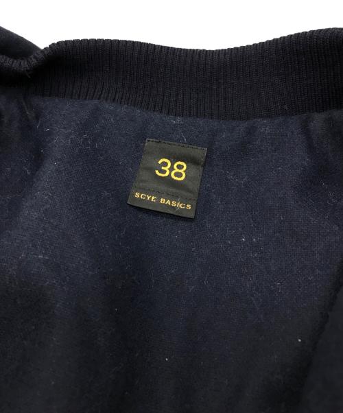 SCYEBASICS（サイベーシックス）SCYEBASICS (サイベーシックス) MUSEUM ARK (ミュージアム アーク) 別注ウールカシミヤメルトンダッフルコート ダークネイビー サイズ:38の古着・服飾アイテム