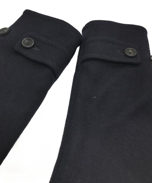 SCYEBASICS（サイベーシックス）SCYEBASICS (サイベーシックス) MUSEUM ARK (ミュージアム アーク) 別注ウールカシミヤメルトンダッフルコート ダークネイビー サイズ:38の古着・服飾アイテム