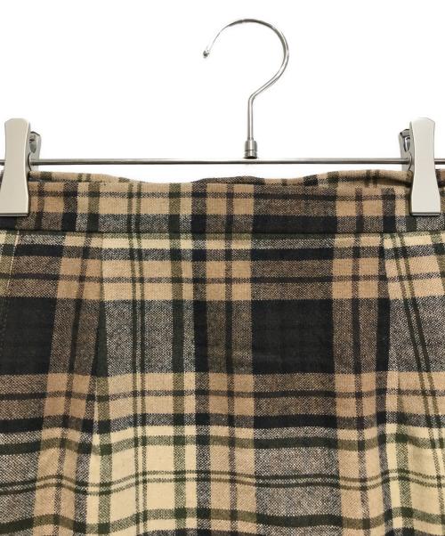 O'NEIL OF DUBLIN（オニールオブダブリン）O'NEIL OF DUBLIN (オニールオブダブリン) キルトスカート ブラウン サイズ:GB 10の古着・服飾アイテム
