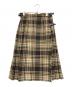 O'NEIL OF DUBLIN（オニールオブダブリン）の古着「キルトスカート」｜ブラウン