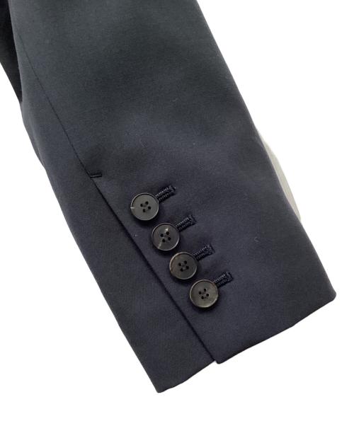 DES PRES（デ プレ）DES PRES (デ プレ) ウーステッドトロピカル ロングジャケットコート ブラック サイズ:Fの古着・服飾アイテム