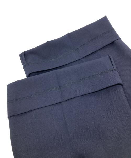 WEEKEND Max Mara（ウィークエンド マックスマーラ）WEEKEND Max Mara (ウィークエンド マックスマーラ) センタープレスパンツ ネイビー サイズ:42の古着・服飾アイテム