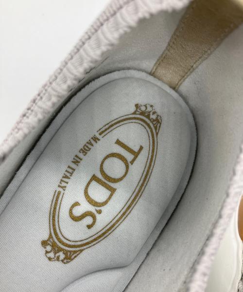 TOD'S（トッズ）TOD'S (トッズ) ハイテクファブリック スニーカー グレー×ホワイト サイズ:36　1/2の古着・服飾アイテム