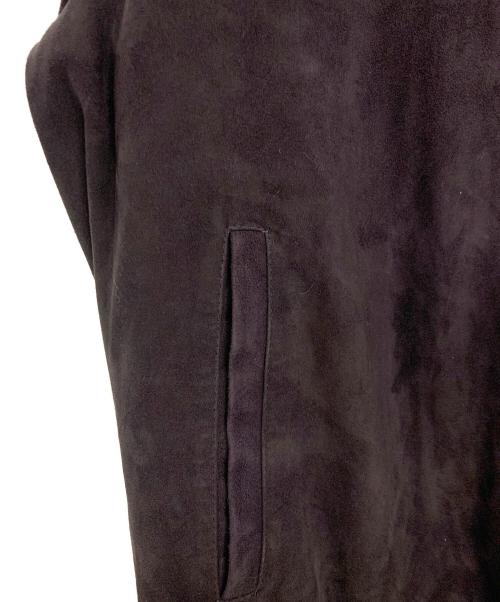 Cinquanta（チンクワンタ）Cinquanta (チンクワンタ) ゴートスエードボンバーブルゾン ネイビー サイズ:ＳＩＺＥ５０の古着・服飾アイテム